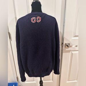 Gucci men's size small wool cardigan